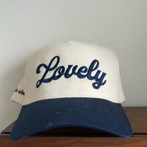 Never been work Uncle Studios “Lovely” trucker hat